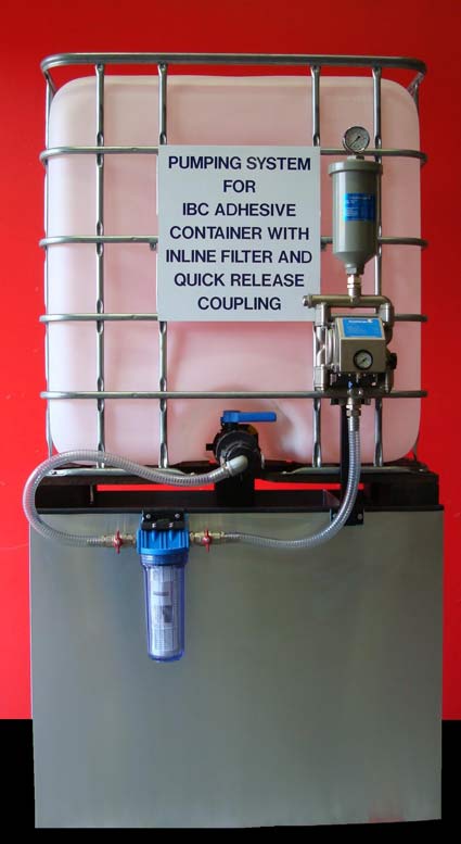 Direct Coupled Pumping System for IBC Containers